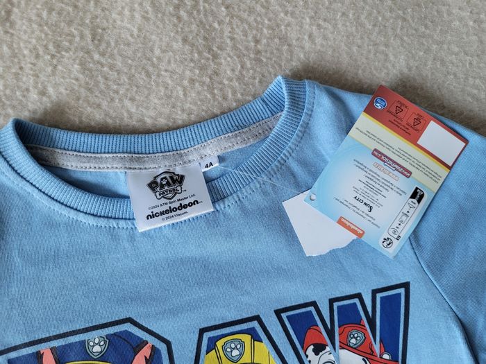 T-shirt manches longues en Jersey pat patrouille 4 ans - photo numéro 3