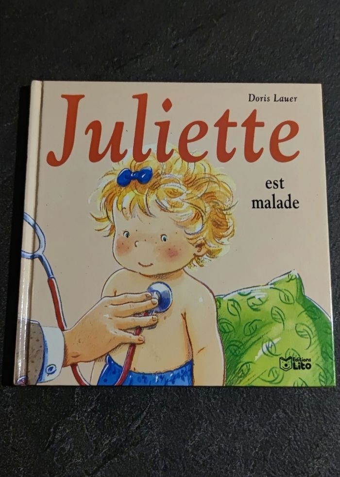 Livre Juliette est malade