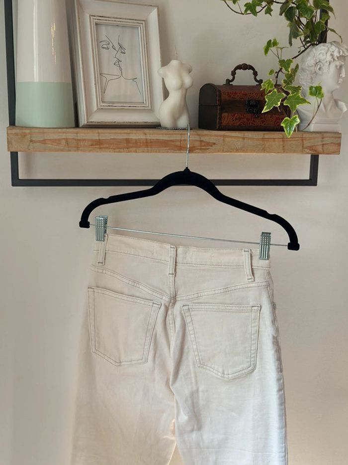 Jean écru Claudia Mango taille 34 - photo numéro 6