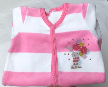 Pyjama velours Petit Bateau Naissance