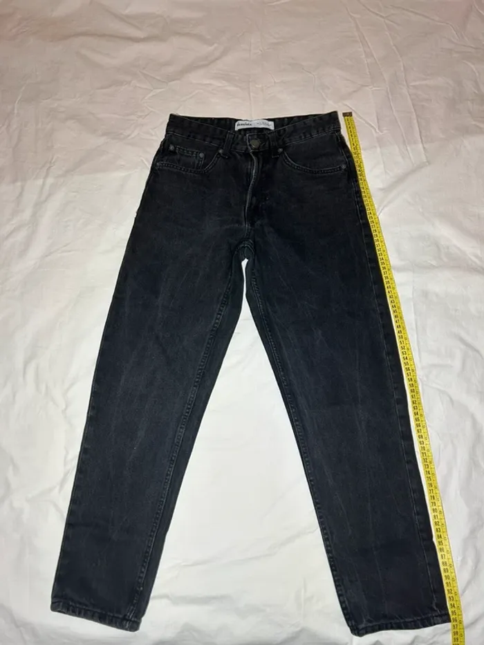 Jean coupe droite bershka
