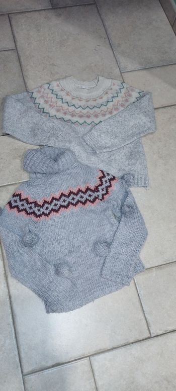 Pull fille 10 ans