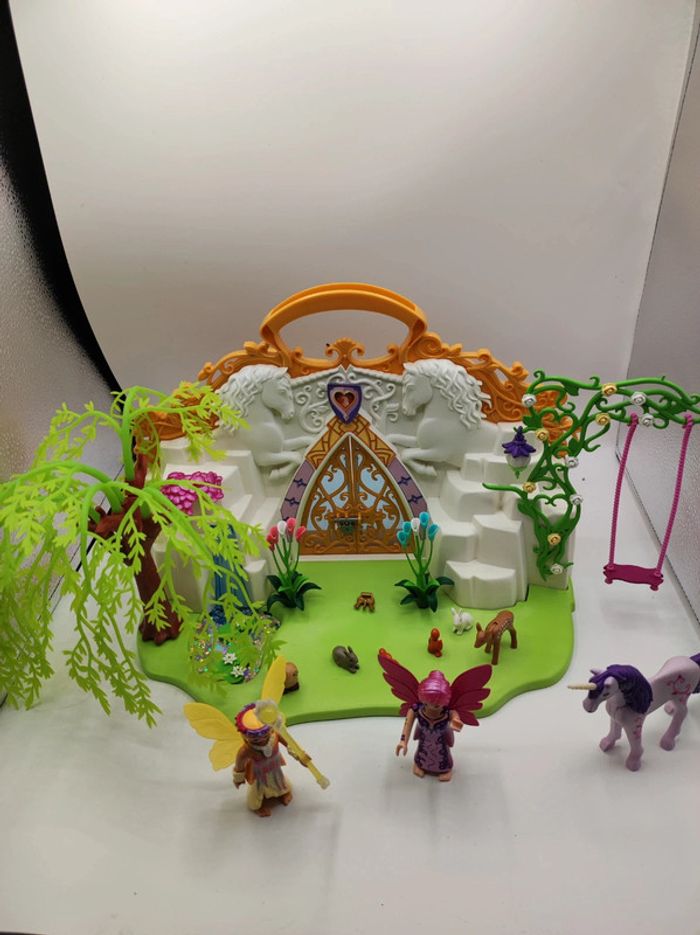 Parc enchanté des fées playmobil