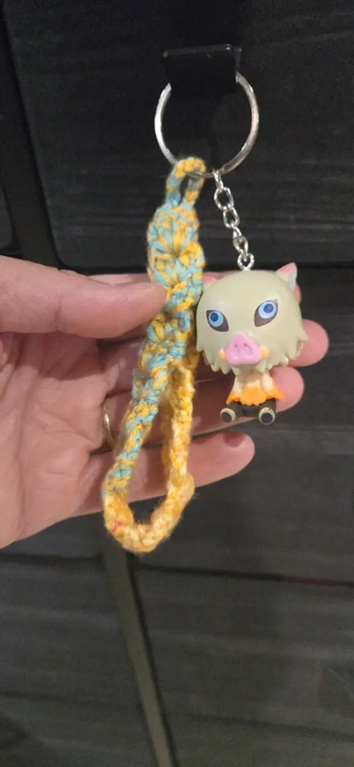 Porte clef Inosuke Hashibira neuf - photo numéro 2