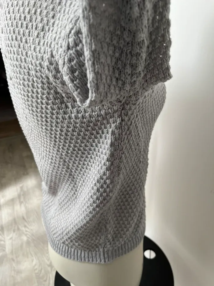Pull gris - photo numéro 5