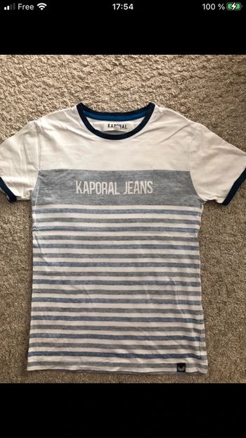 T-shirt manches courtes kaporal 12 ans