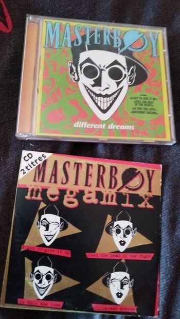 Lot CD Masterboy Different Dreams + Megamix