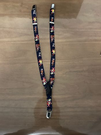 Bretelles bleues magicien 46 cm