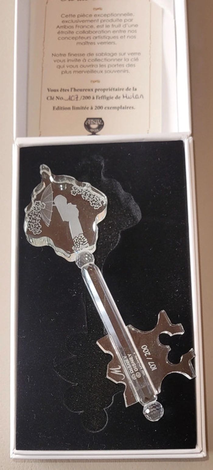 Cle key llave arribas mulan disney - photo numéro 2