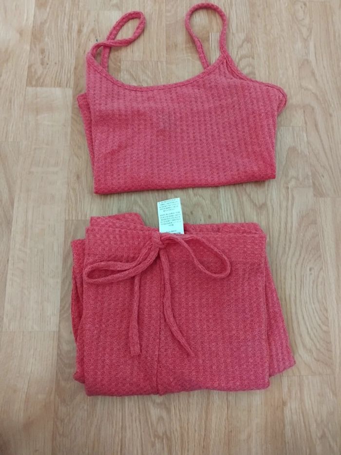 Ensemble top et leggings léger taille M 38 - photo numéro 5