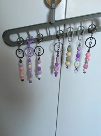 Porte-clés original breloques déco de sac à main