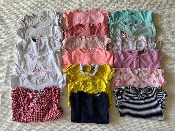 Lots tee-shirts manche courte