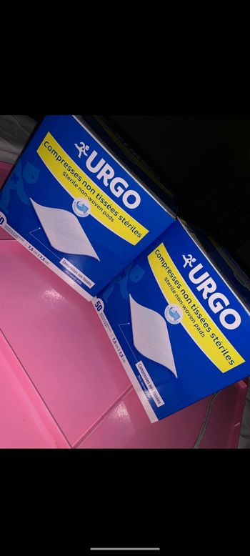 Compresse stérile non tissé