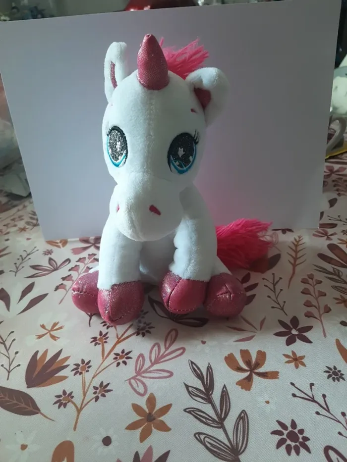 Peluche licorne - photo numéro 2