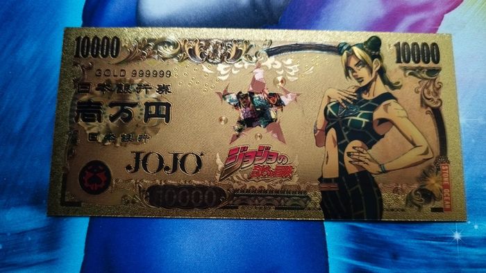 Billet Jojo's Bizarre Adventure Jolyne Cujoh card Collector