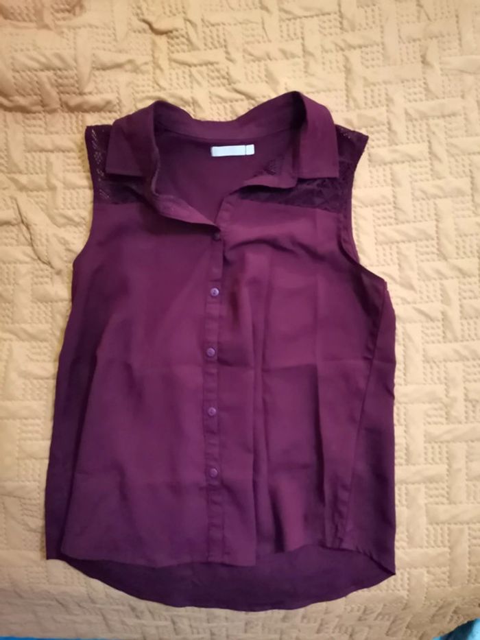 Chemisier Bordeaux 14 ans