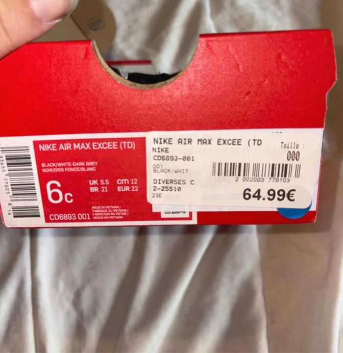 Basket Nike air max - photo numéro 7