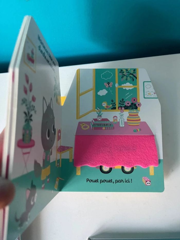 2 livres pour bébé bébé loup de Nathan neuf - photo numéro 3