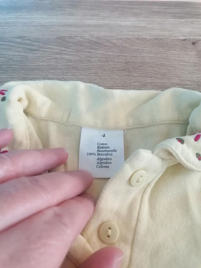 Polo jaune - photo numéro 3