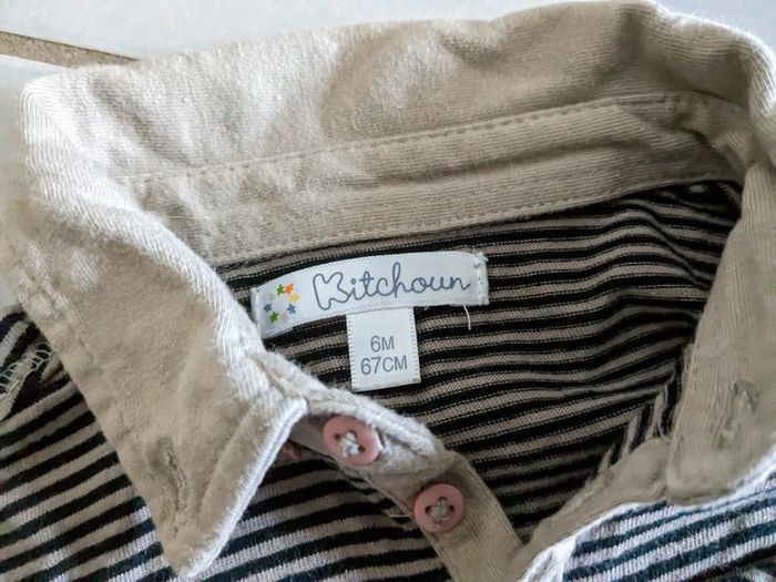 Lot 3 tee-shirt 6mois - photo numéro 2