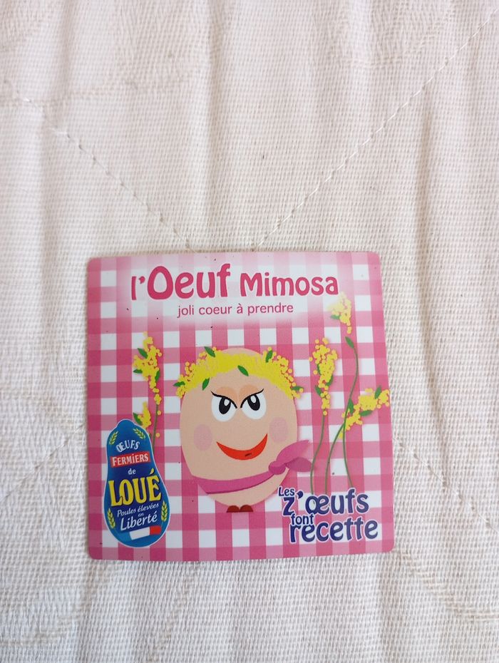 Lot de 5 magnets aimants frigo Loué - photo numéro 5