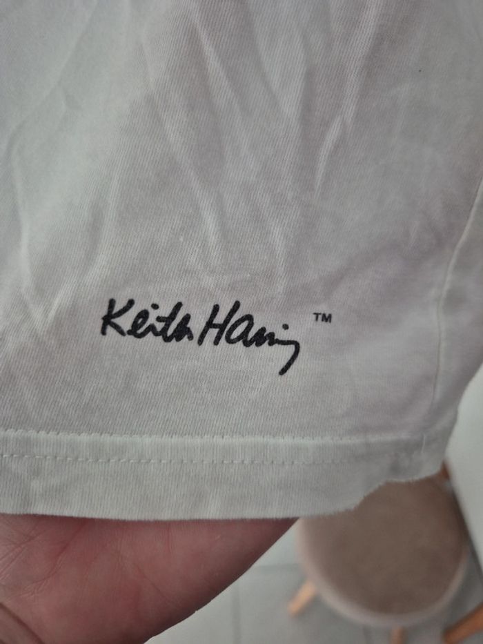 Ensemble original Tee-shirt et short Keith Haring taille S - photo numéro 7