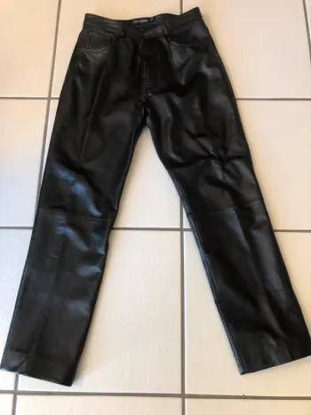Pantalon cuir homme