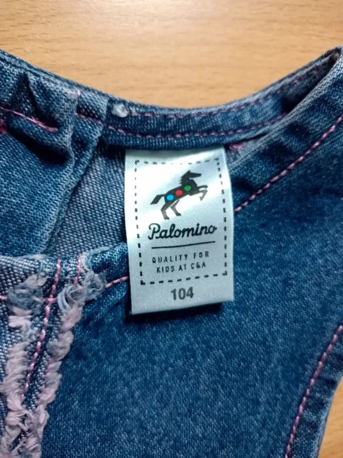 Robe en jean 4 ans - photo numéro 3