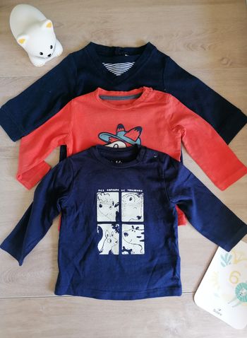 Lot de 3 tee-shirts