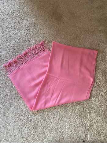 Pashmina rose / châle / écharpe