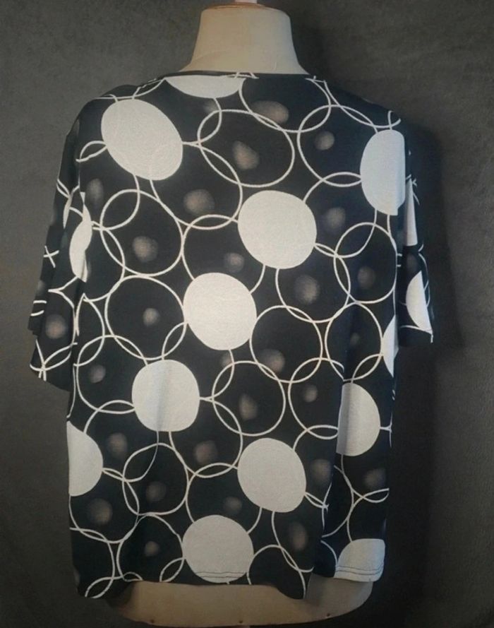 🌿 Blouse fluide à motifs – Taille 48/50 - photo numéro 3