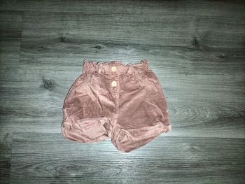 Short en velours