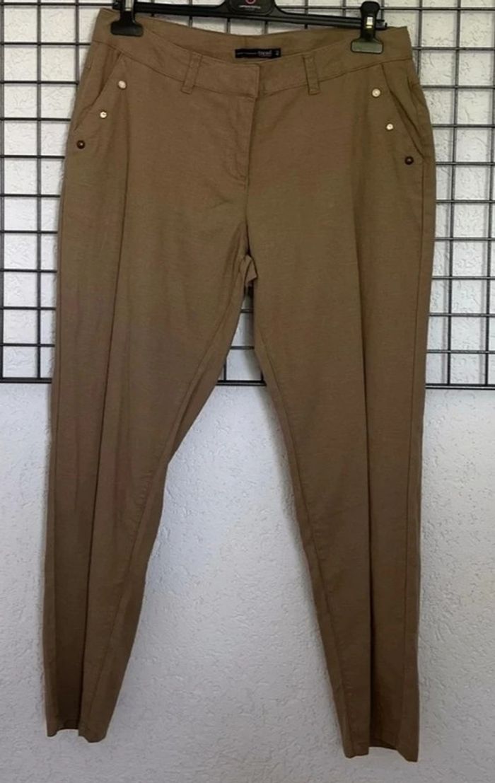 Pantalon lin Captain tortue