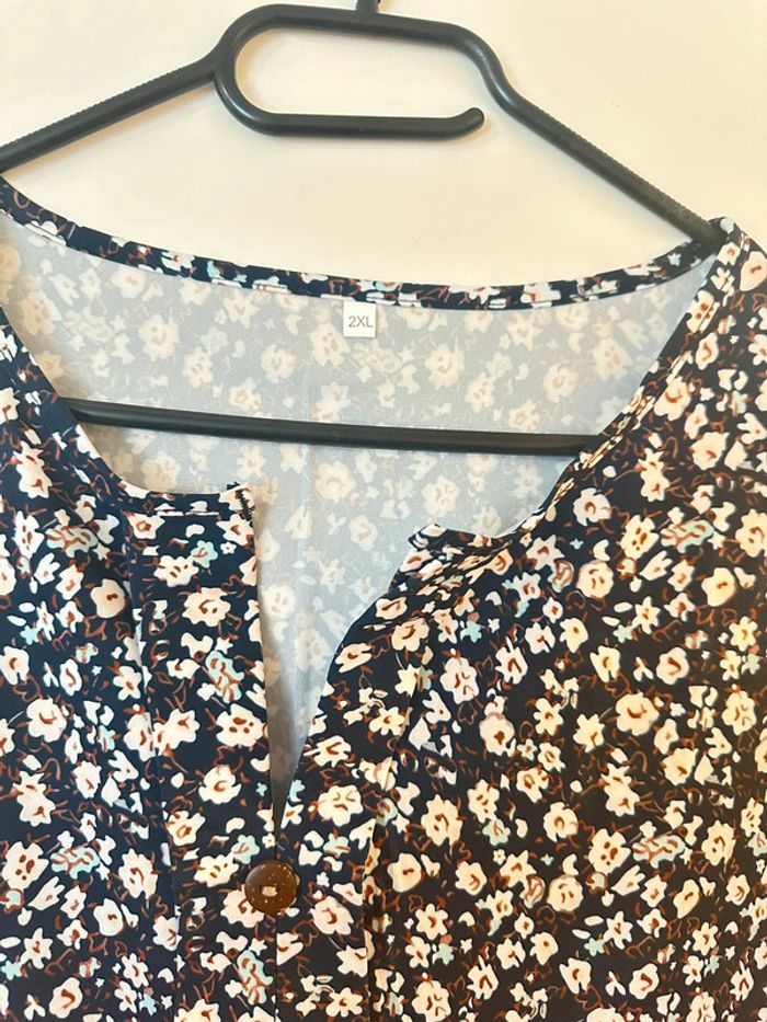 Blouse femme grande taille - photo numéro 3