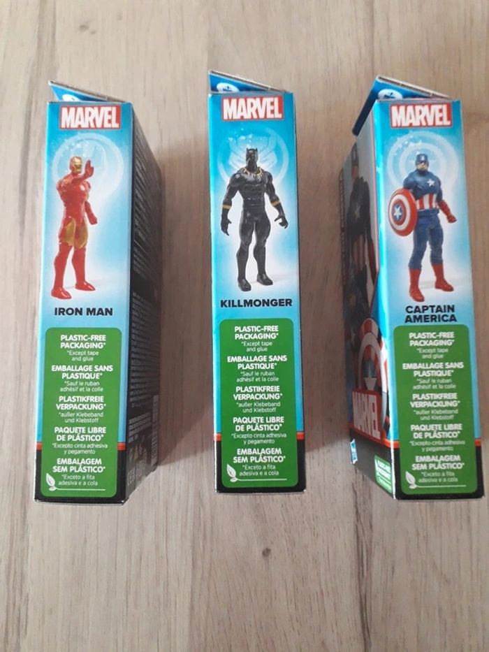 Vends lot de 3 personnages Marvel. Neuve - photo numéro 2