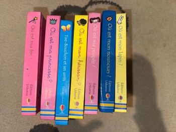Collection 7 livres « où est mon…? » Usborne 