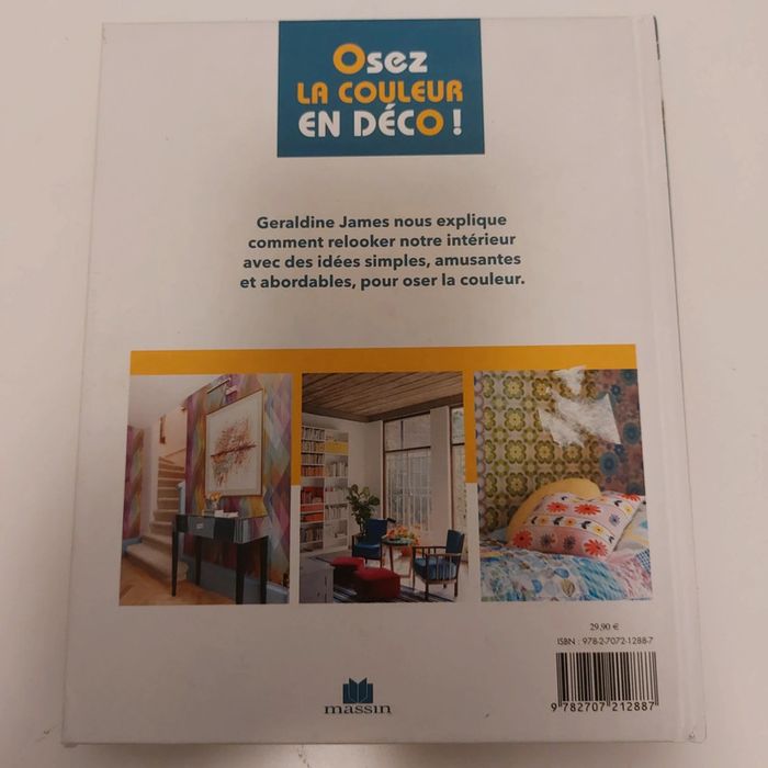 Livre - Osez la couleur en déco !: Idées inspirantes pour un intérieur unique - photo numéro 2