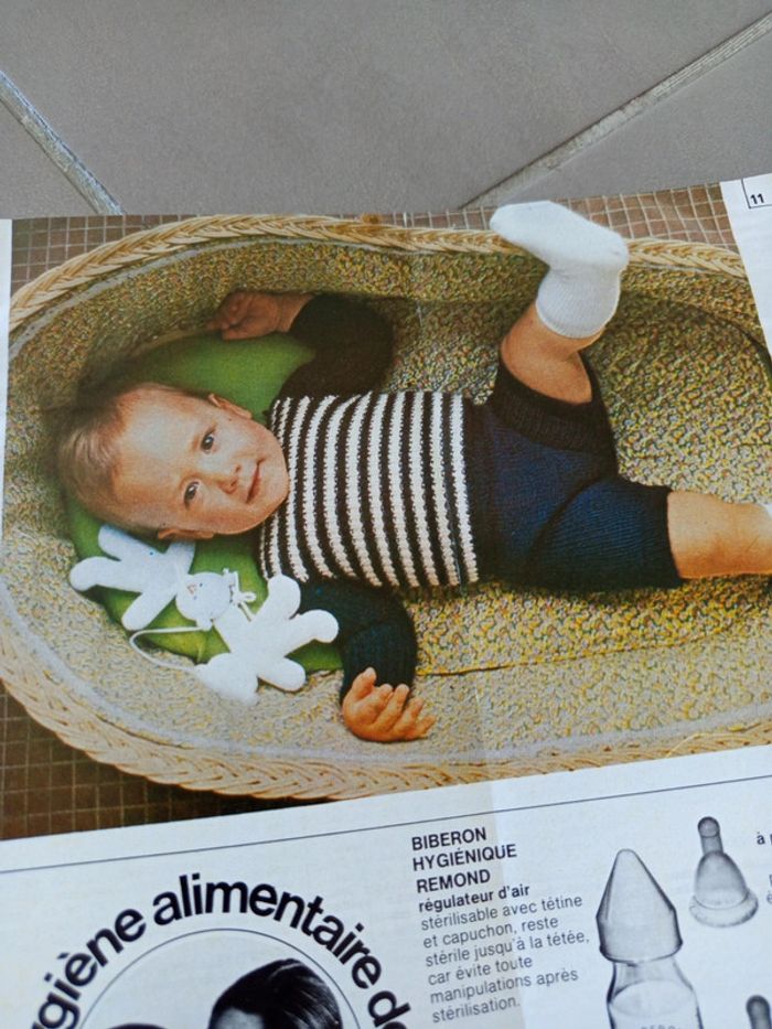 Magazine tout le tricot layette enfants - photo numéro 6