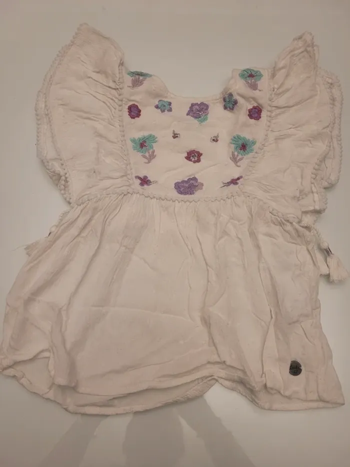 Blouse Creeks parfait état 8 ans manches courtes