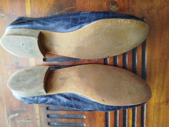 Mocassins cuir gaufré - photo numéro 4