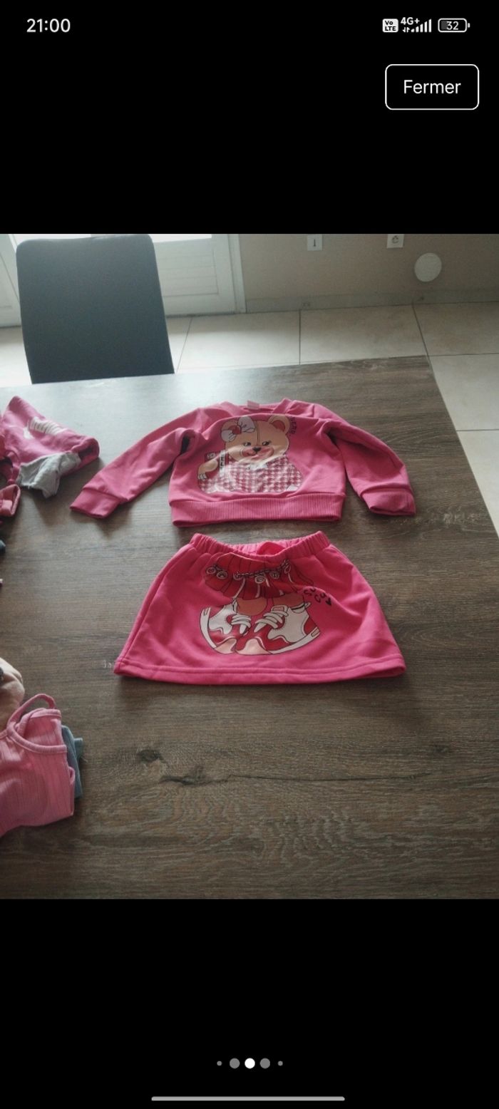 Lot vêtements bébé fille - photo numéro 9