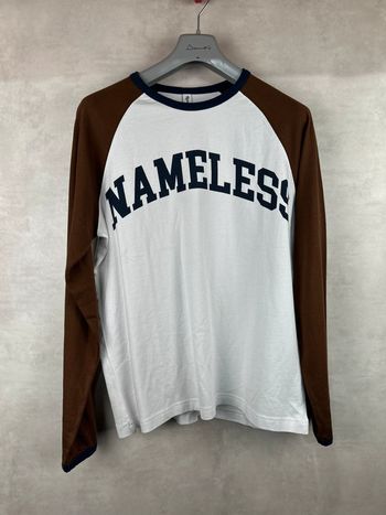 T-shirt Reception LS Rugby Raglan - Taille M - Multicolore