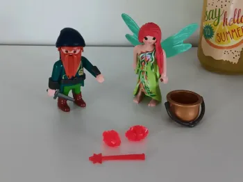 Fée et naim de la forêt playmobil