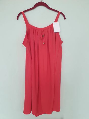 Robe tunique corail TU