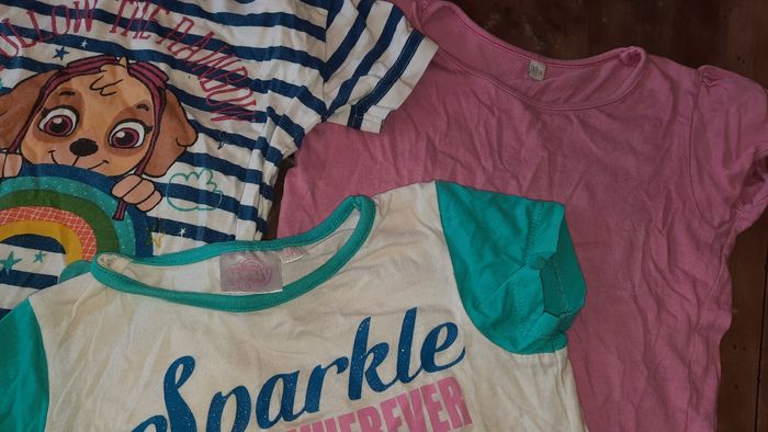 Lot 3 t shirt fille en 3 ans