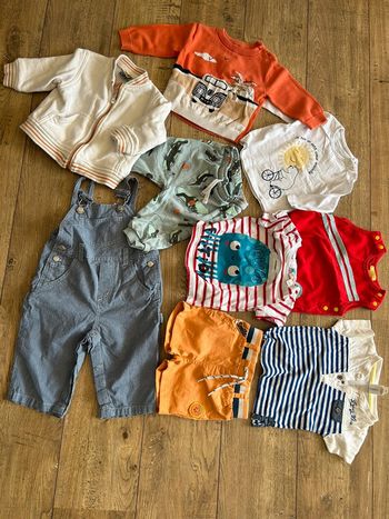 Lot printemps/ete 6 mois garçon