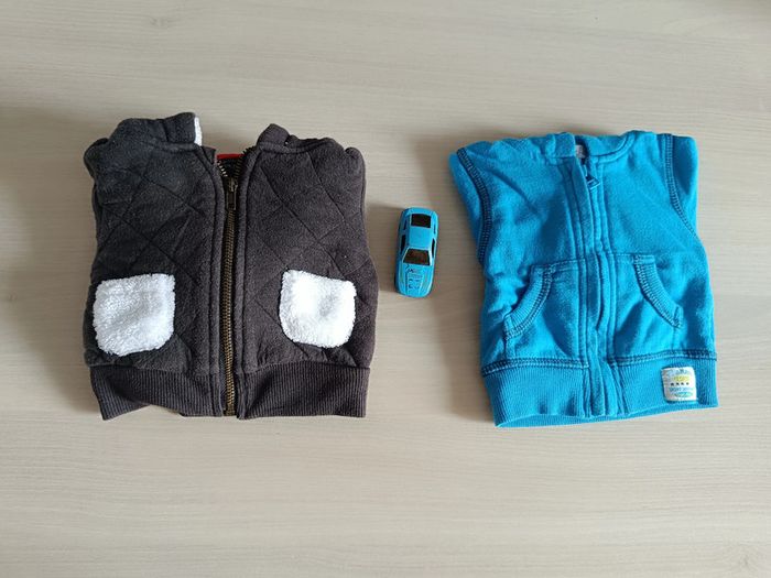 2 veste dont une polaire