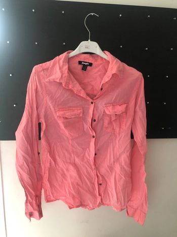 Chemise rose