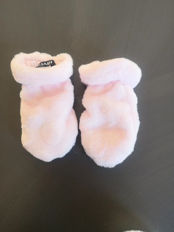 Gants roses kiabi