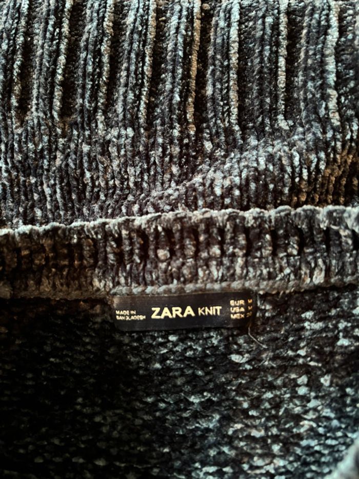 Pull Zara bleu taille M état neuf - photo numéro 6